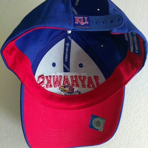 Kansas Jayhawks baseball cap snapback - Picture 2 of 6